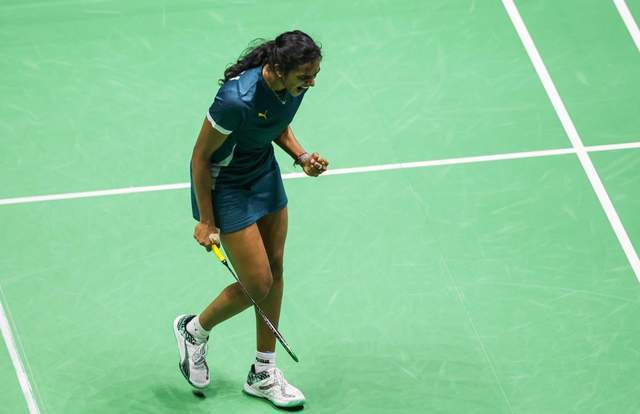 印度羽毛球队横扫韩国羽毛球队，辛杜惊艳世界