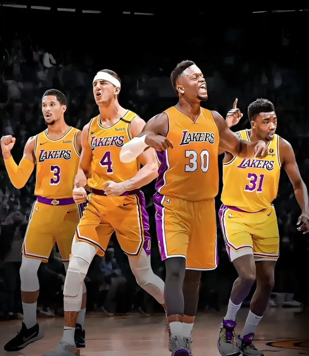 湖人绝地反击尼克斯，波特一己之力扛起全队