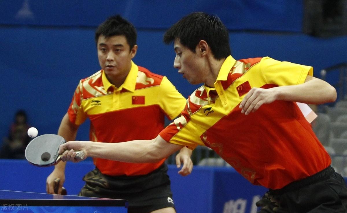 德国乒乓球队鏖战英国乒乓球队，张继科关键制胜